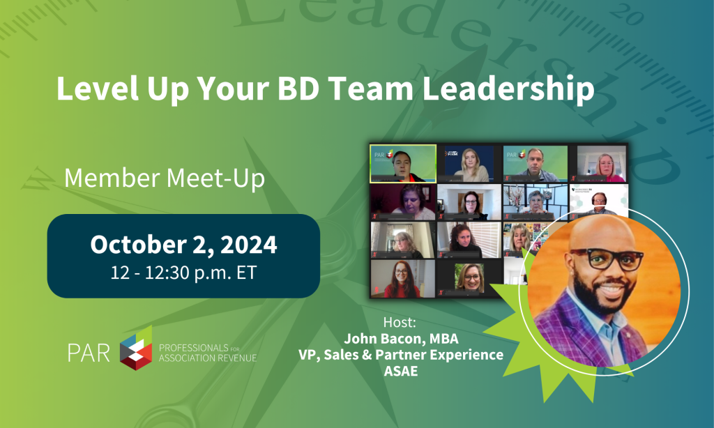 Member Meetup covering BD Team Leadership